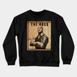 Dwayne Johnson 2//Art Drawing Crewneck Sweatshirt